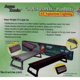 Aquazonic T5 high output light Fixture with 4 bulbs included
